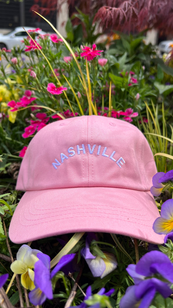 Nashville Dad Hat [Pink]