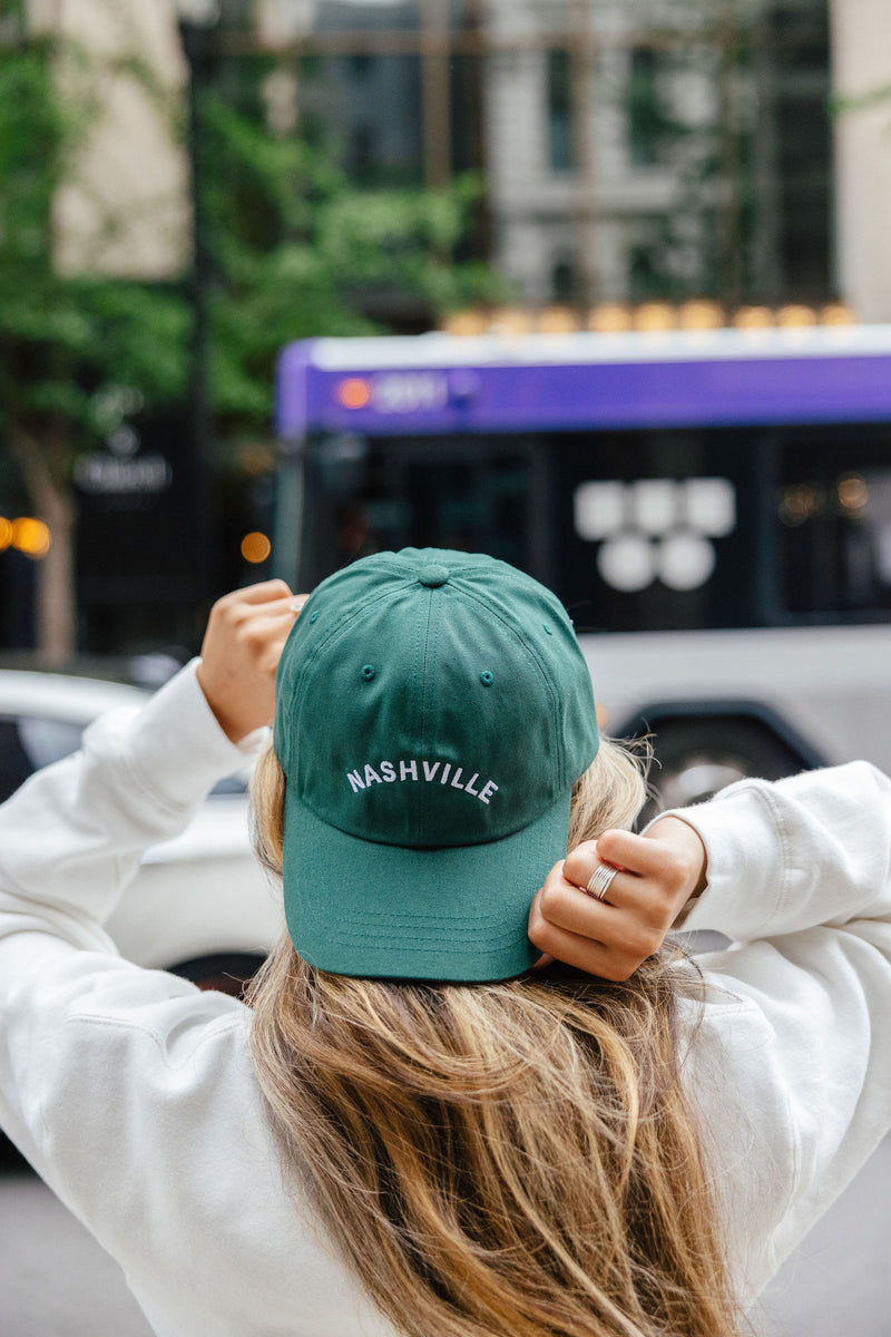 Nashville Ball Cap [Spruce] – Music City Shop display picture 2