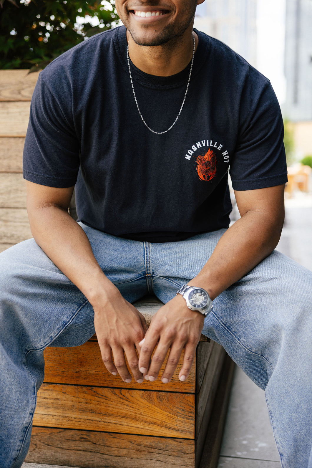 Hot Chicken Tee [Black]
