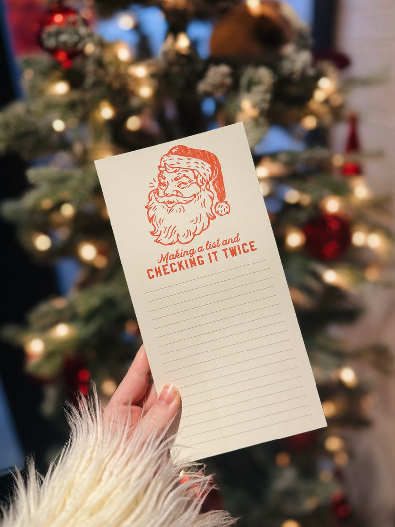 Making A List Notepad