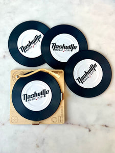 Record Coasters- Set of 4