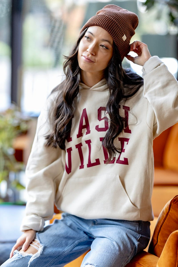 Varsity Hoodie [Ivory]