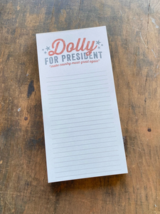 Dolly Notepad