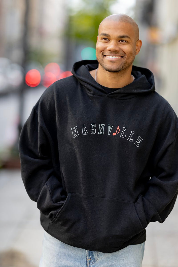 Iconic Note Hoodie [Black]