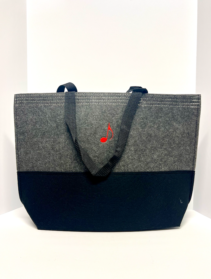 Grey Felt Bag