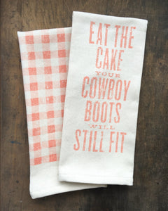 Eat The Cake Towel