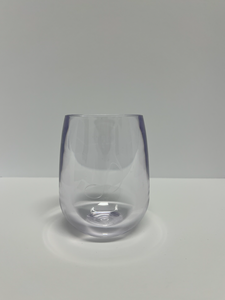 Engraved Stemless Wine Glass