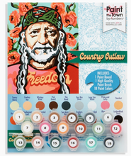 Willie Nelson Paint By Numbers Kit