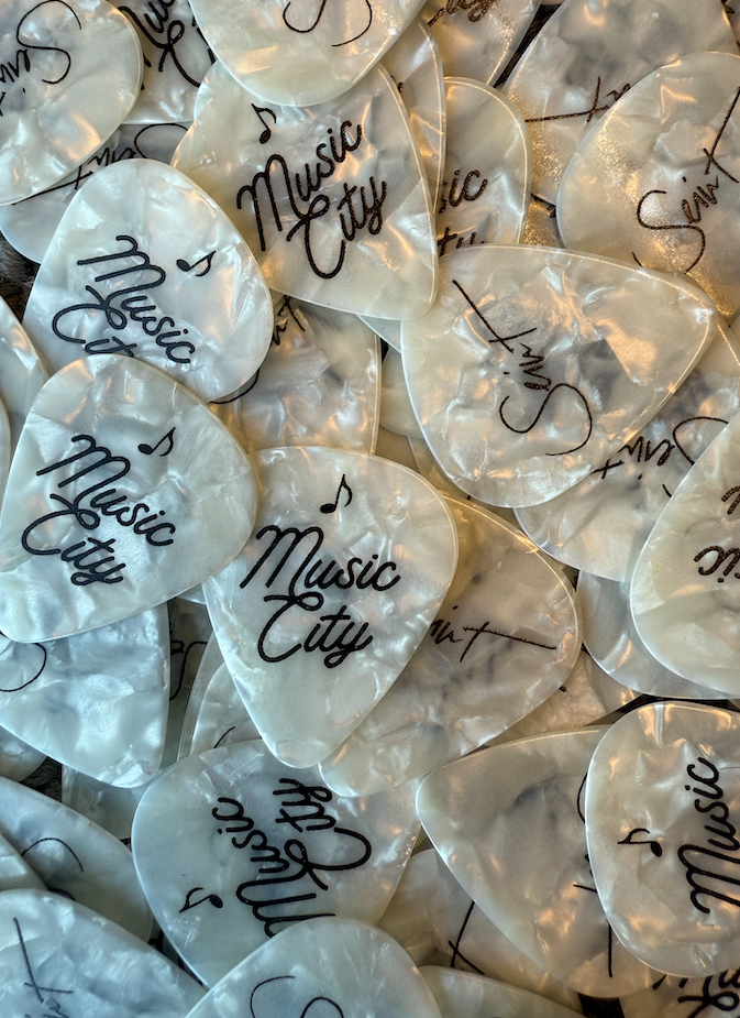 Co-Branded Guitar Pick