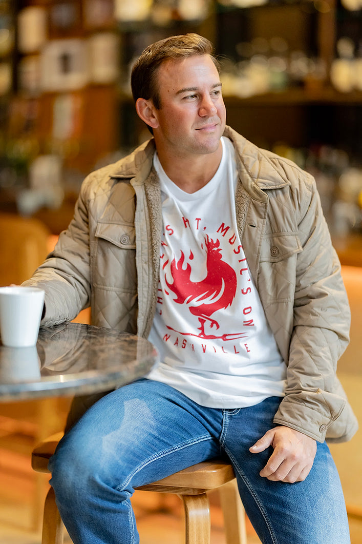 Hot Chicken Tee [White]