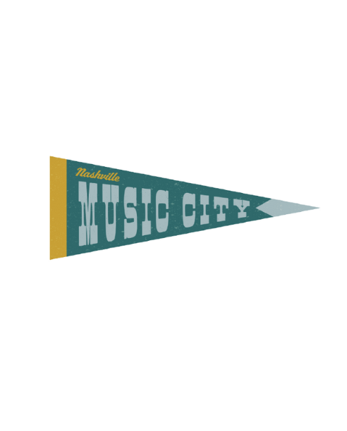 Pennant Sticker